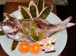 鯛の姿焼き